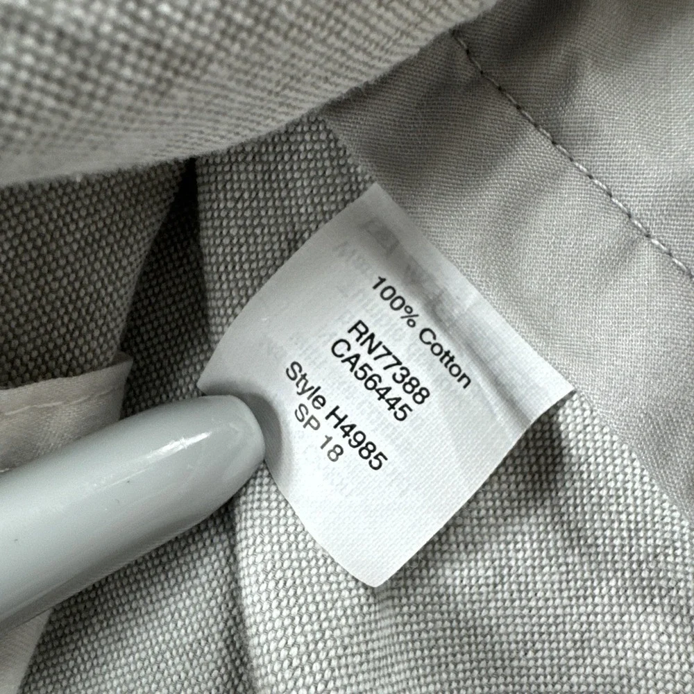 JCrew Sutton Pants Mens 32x30 Gray Slacks Chinos Preppy Cotton Casual Straight
